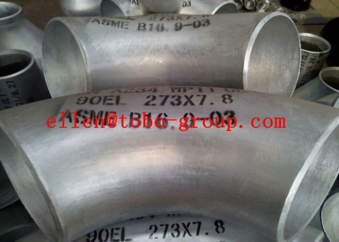 ASTM B366 UNS N10276 Hastelloy C276 45 Graadelleboog THK SCH5S - SCH160 XXS