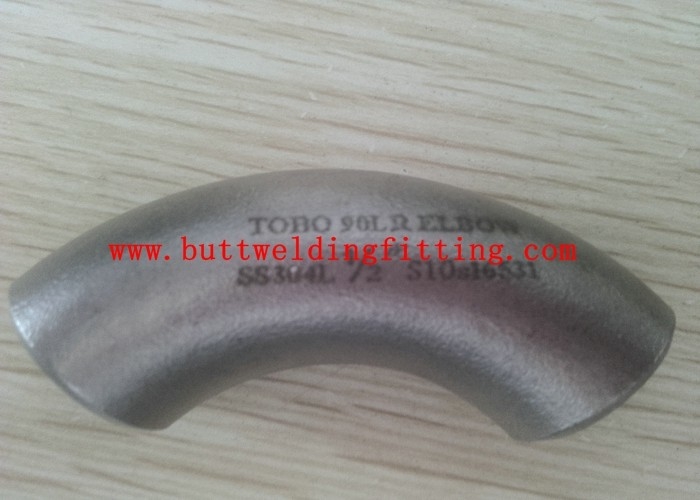 ASME B16.9 Stainless Steel Elbow Bend Welding High Performance