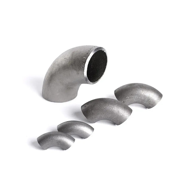 Elbow Stainless Steel Butt Welding AISI ASTM 304 32750 31803 C276 Silver 2 3 4 6 8 Inch SCH40 Fittings