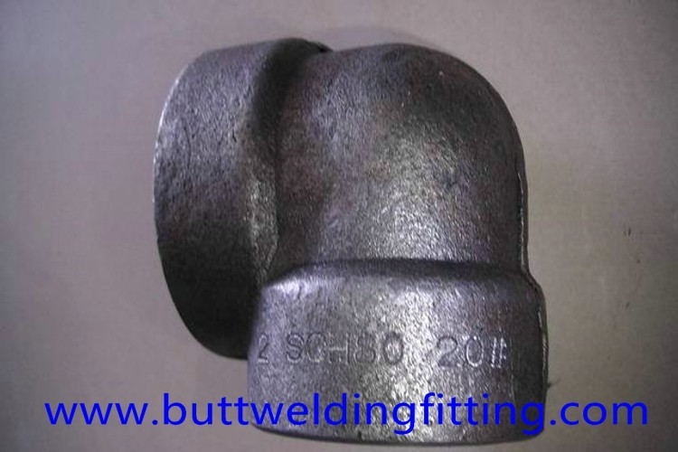 3000LB Forged Pipe Fittings Alloy Steel Elbow ASTM A182 F22 MSS SP97