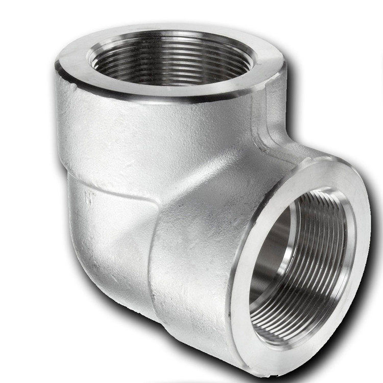 ASTM B466 UNS C70600 CuNi 90/10 Forged Pipe Fittings , 90 Degree Butt Welding Elbow