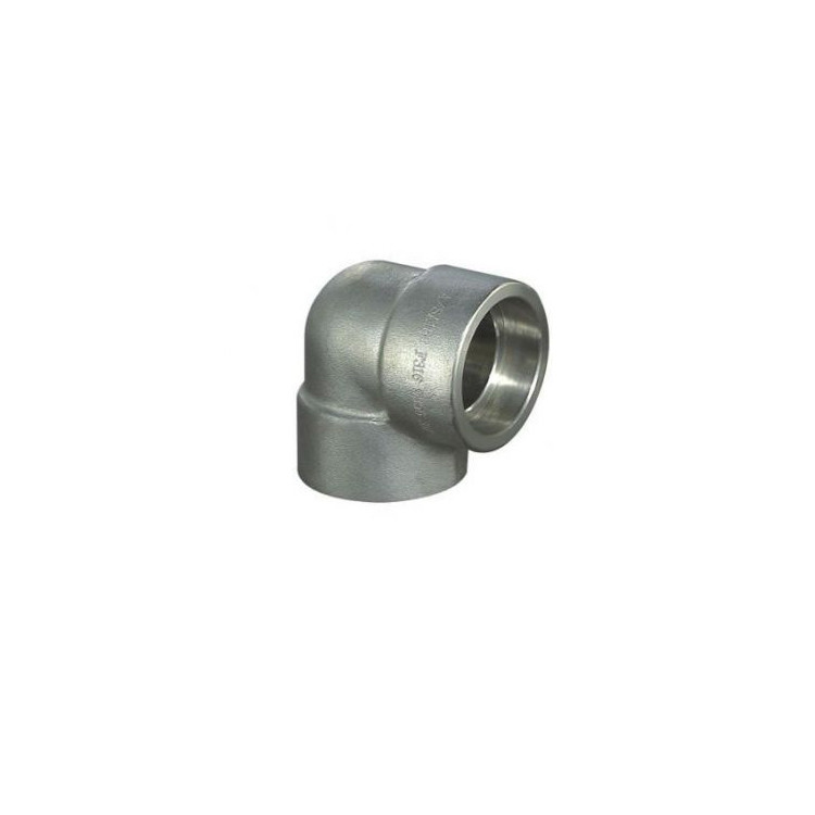 ASTM B466 UNS C70600 CuNi 90/10 Forged Pipe Fittings , 90 Degree Butt Welding Elbow