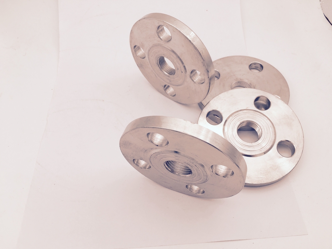Silver Color Duplex Stainless Steel Flanges UNS S32750 Pipe Fitting 1/2" - 24" Size