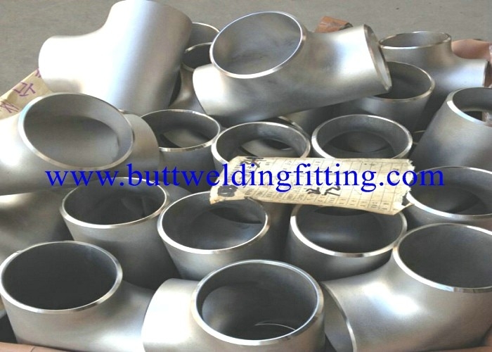 Weld Pipe Fittings Duplex Stainless Steel Pipe Tee A815 Uns S31803, S32750, S32760