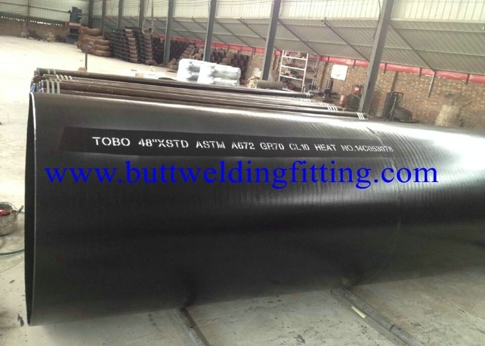 165mm Large Round API Carbon Steel Pipe ASTM A53 BS1387 ASTM A795 DIN 2440