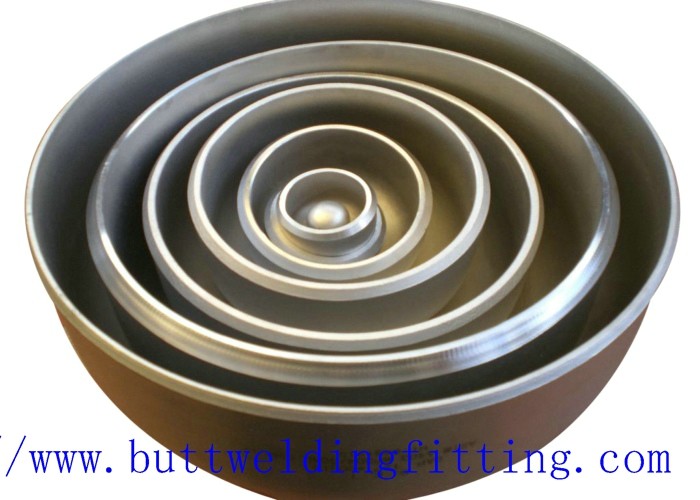 A403 WP304 / 304L WP316 / 316L WP321 Stainless Steel Pipe Cap ISO9001 / ISO9000