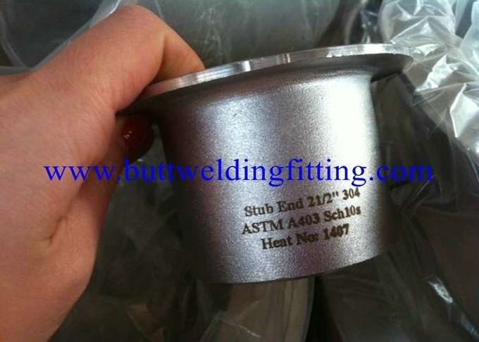 ASTM A403 het Uiteindelassen van WP347/WPS31254-beëindigt 1/2“ 10“ SCH40S SCH160S ASME/ANSI B16.9