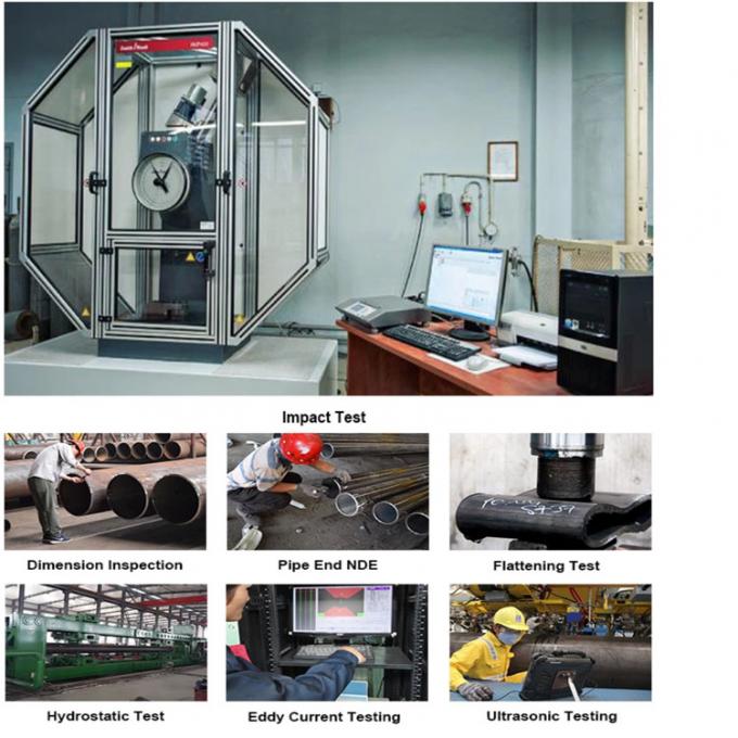 Het Koolstofstaalnaadloze buis en Buis van ASTM A53 API 5L 7