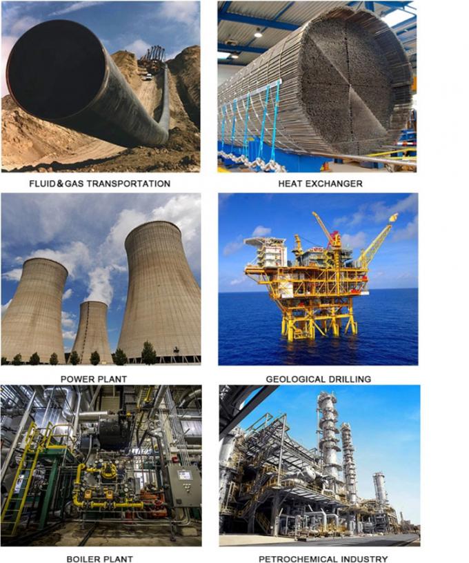 Het Koolstofstaalnaadloze buis en Buis van ASTM A53 API 5L 8