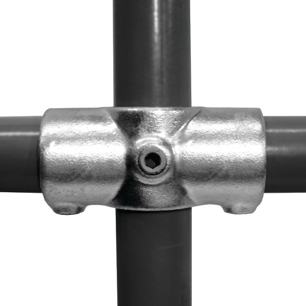 Mannelijke UitsteekselStuiklas die de Pijp van het 2 Duimroestvrije staal passen met Montage van de Gietijzer de snel Zeer belangrijke Klem 2