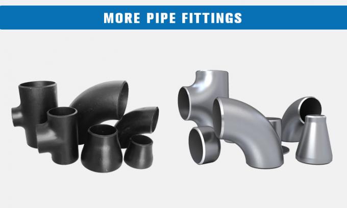 Van de de Pijpmontage van ASME B16.9 Naadloze Rechte het T-stuksch40 DN50 ASTM A234 WPB Stuiklas 3