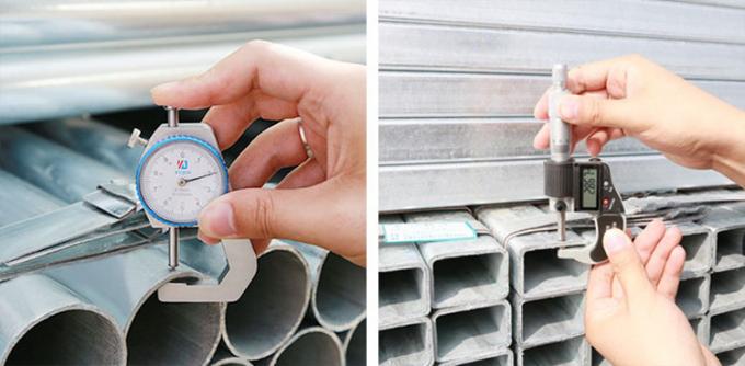 Hete Onderdompelingsgi Gelaste Pre Gegalvaniseerde het Staalpijp van de Bouwsteiger rond 5