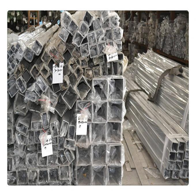 ASTM 316 het Staalbuis van de Roestvrij staal Naadloze Vierkante Rechthoekige Pijp 5