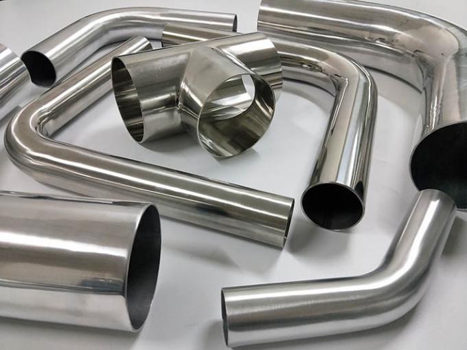 127 mm roestvrijstalen uitlaatbochtpijp 90 graden 5 inch aangepast 0