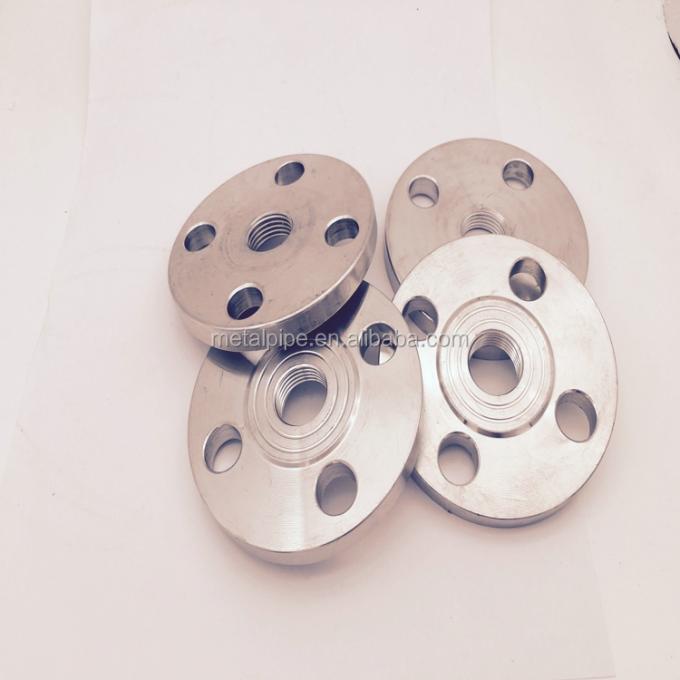 1-1/2" TH RF 150LB roestvrij staal Slip on Flange 316L Raised Face TH Flange 1