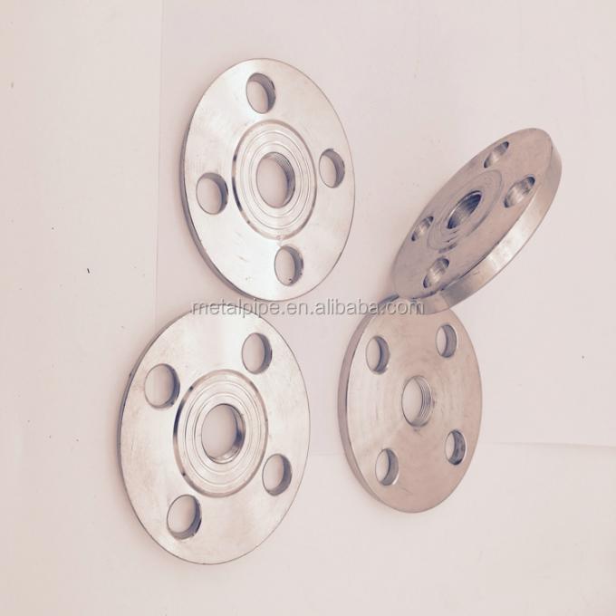 1-1/2" TH RF 150LB roestvrij staal Slip on Flange 316L Raised Face TH Flange 2