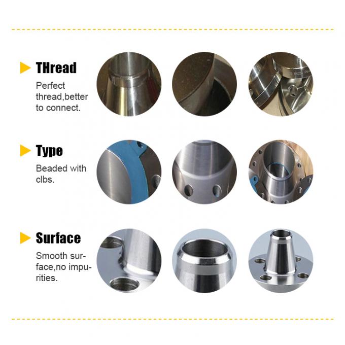 METAL ANSI B16.5 RF 300LBS ASTM A182 F316L Flang SA182 F316L LWN RTJ ASME B16.5 600# 8" L405 mm 1