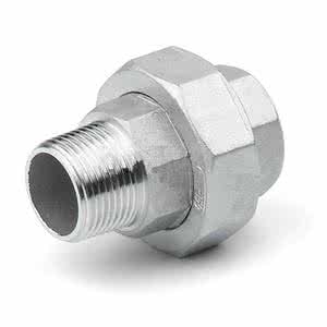 Op maat gemaakte buisconnectoren Roestvrij staal 304 Gedrukt buisbevestigingen Sanitair Roestvrij buis BSPT draad Vrouwelijke Unie 1