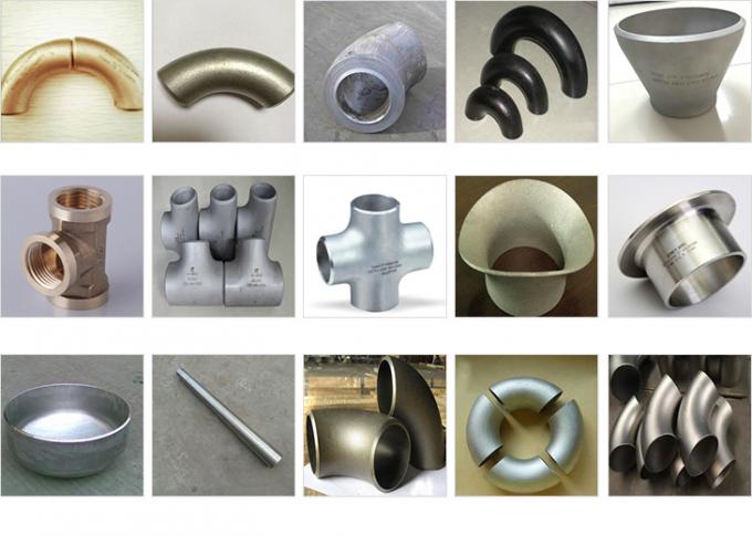 Metalen ASME B 16.9 Naadloze buisbevestigingen Concentrische reducer 4" X 2" Sch80 Monel 400 0