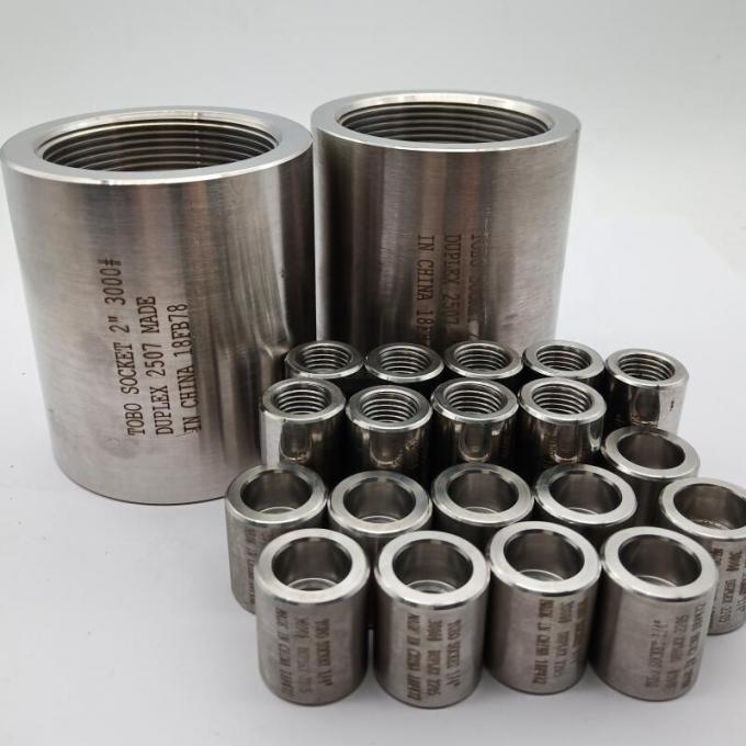 TOBO Standard Carbon Steel Welding Threaded Socket Male & Female Socket Welding Couplings 1