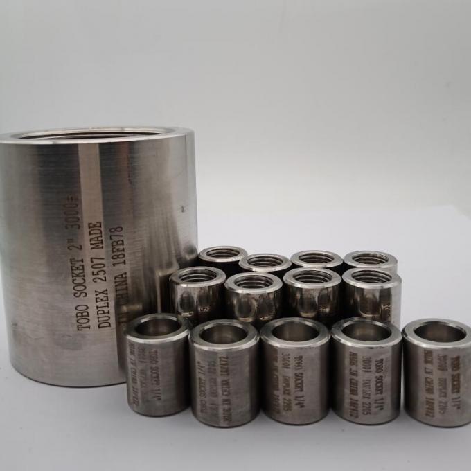 TOBO Standard Carbon Steel Welding Threaded Socket Male & Female Socket Welding Couplings 4