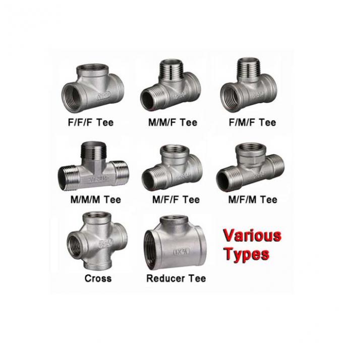 ASME B16.9 TR Zandgewalst roestvrij staal reductie TEE gelijk aan TEE 1/8 "-60" Butt gelast SS buis bevestiging 3