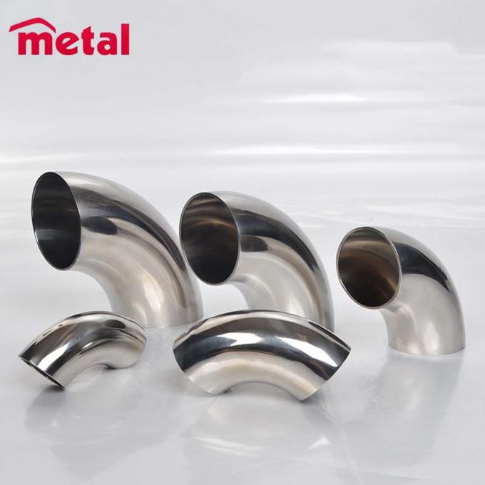 Roestvrij staal Ss304/316 Pipe Fittings Gesmeed Fittings ASME B16.9 90D Butt Weld Elbow 5