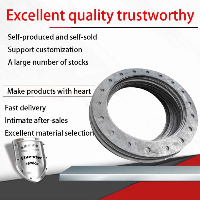 METAL China T-gedrukt stopcontact Aluminium flens Roestvrij/ koolstofstaal buis met flens uiteinden 5