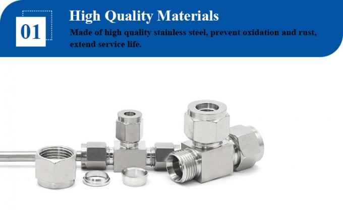 Stainless Steel WP304L WP316L Equal Tee SCH STD Gedrukt Tee 0