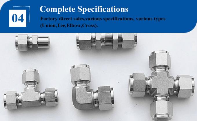 Stainless Steel WP304L WP316L Equal Tee SCH STD Gedrukt Tee 3