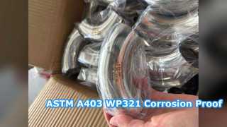 ASTM A403 WP321 180 graden retourbocht NACE-compatibel