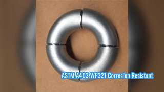 ASTM A403 WP321 180 graden retourbocht NACE-compatibel