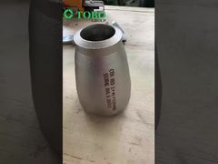 ASME B16.9 roestvrij staal concentrisch verloopstuk 304 / 316L naadloze stomplas pijpfitting