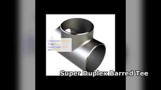 Superduplex T-stuk met stalen dwarsbalk ASME B16.9 Hoge prestaties