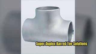 Super duplex stalen versperd T-stuk ASME B6 buisleidingen