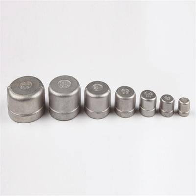 Customized Polished Stainless Steel Pipe Cover Cap For Various Connection Types