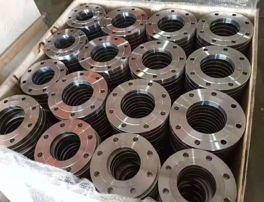 Metal ASTM A105 Butt Welding Neck Flanges 12'' SCH80 ASME B16.5 Flanges Best price