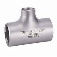 A336/ A 336M F91 Barred 12" X 10" SCH40 Butt Weld Fittings ANSI B16.9 Reducing TEE