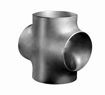 304/316L Stainless Steel Cross, Sch40 Butt-Weld Fitting Equal Tee Type for Piping System