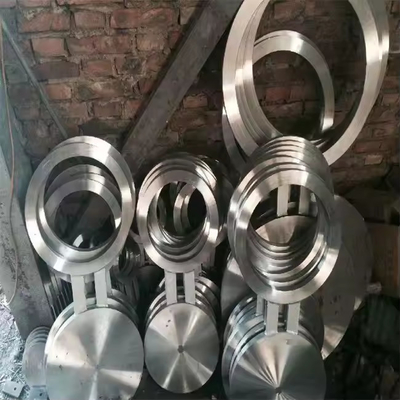 METAL Custom High-Pressure Spectacle Blind Flanges: ANSI B16.5 A564 N08367 Stainless Steel, 300# To 3000#