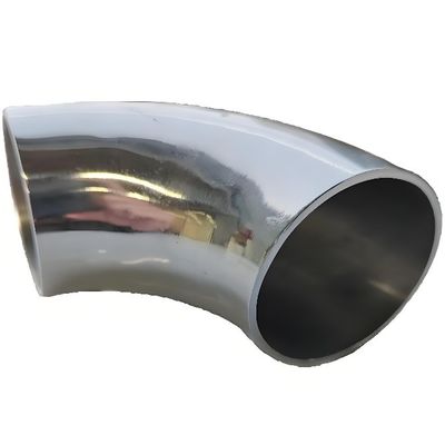 Polished 304 Stainless Steel Elbow, 90 Degree Butt Weld Fitting