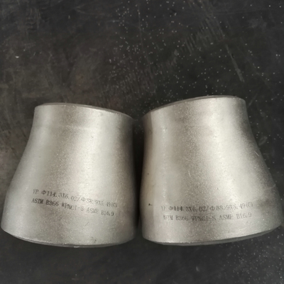 BW Pipe Fittings Alloy 800 Nickel Alloy Concentric Reducer SMLS 2'' X 1 1/2'' SCH40 ASME B16.9