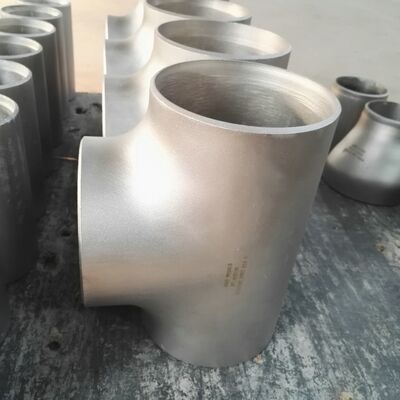 BW Pipe Fittings Alloy 625 / N06625 Nickel Alloy Reducing Tee SMLS 4'' X 3'' SCH40 ASME B16.9