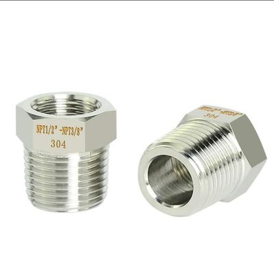 Bushing Threaded Fitting Forged Pipe FittingNPS 48" x 36" ASTM A234 WPB ASTM A403 WP304/304L, WP316/316L