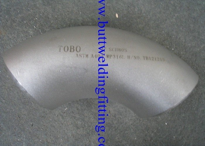 316TI UNS S31635 / 1.4571 Butt Weld Fittings Stainless Steel Bends