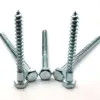 Fasteners Supplier Din571 Galvanized Or Stainless Steel Hex Head Wood Screw Lag Bolt Coach Screw