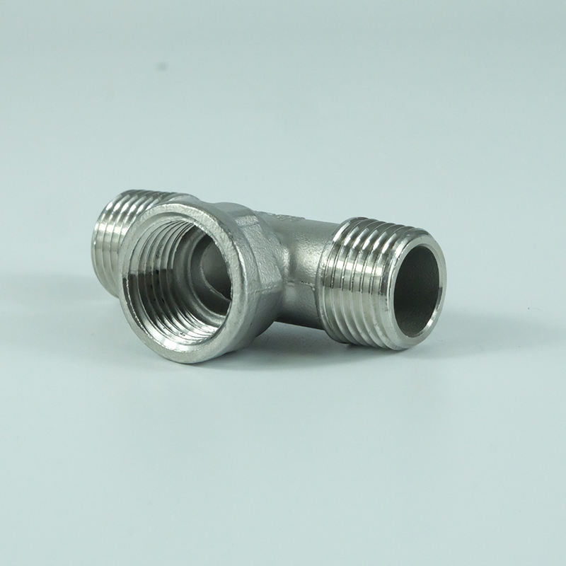 Quick Swivels Safe and Reliable Hydraulic Joint Copper Nickel Alloy Pipe Fitting Tee
