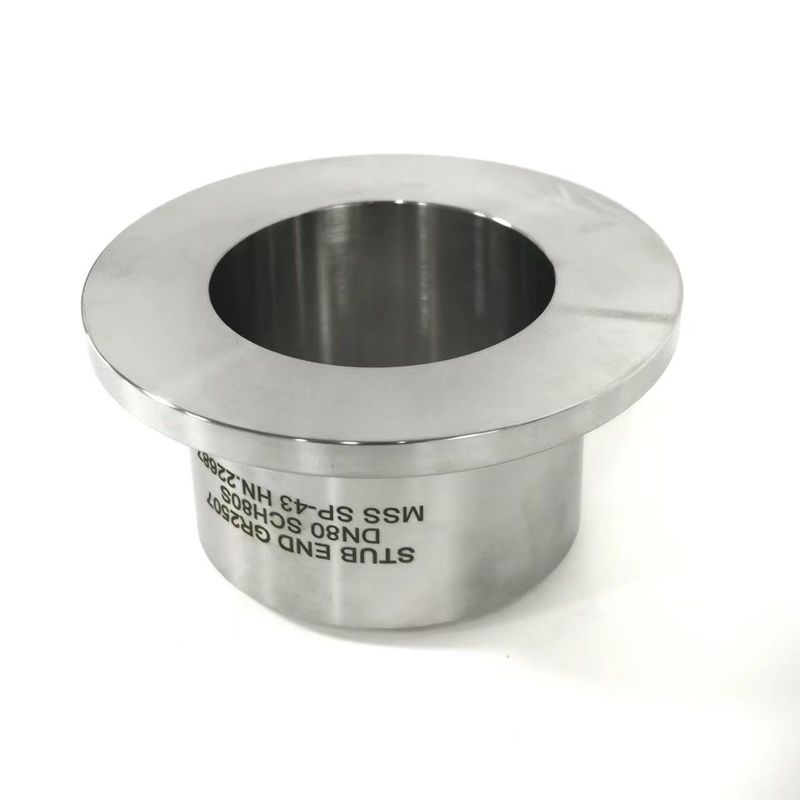 METAL High Quality Super Duplex Steel Stainless Steel S32205 S31803 Pipe Fittings Lap Joint Flange Type A Stub End