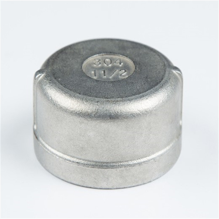 Customized Polished Stainless Steel Pipe Cover Cap For Various Connection Types