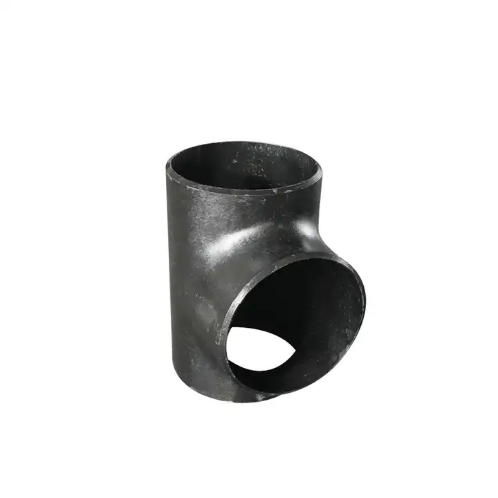 1/2 Inch To 42 Inch Sch40 API 5L X42 X65 X70 Carbon Steel Seamless Butt Welding Equal Tee Ansi B16.9 S Reducing Tee